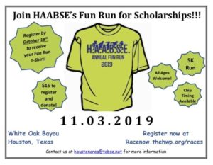 HAABSE's Fun Run for Scholarships