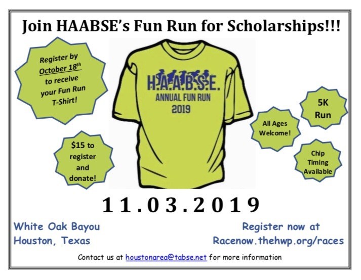 HAABSE's Fun Run for Scholarships