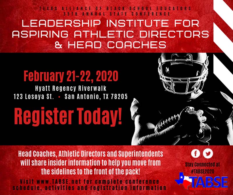Leadership Institute For Aspiring Athletic Directors & Head Coaches 2020