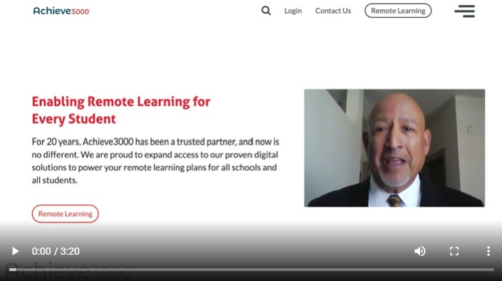 Achieve3000's Free Resources for Remote Learning