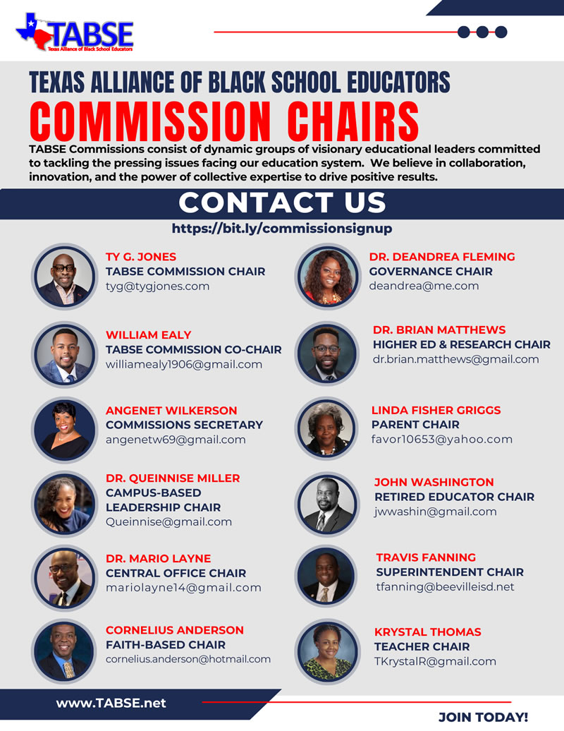 Commission Chairs