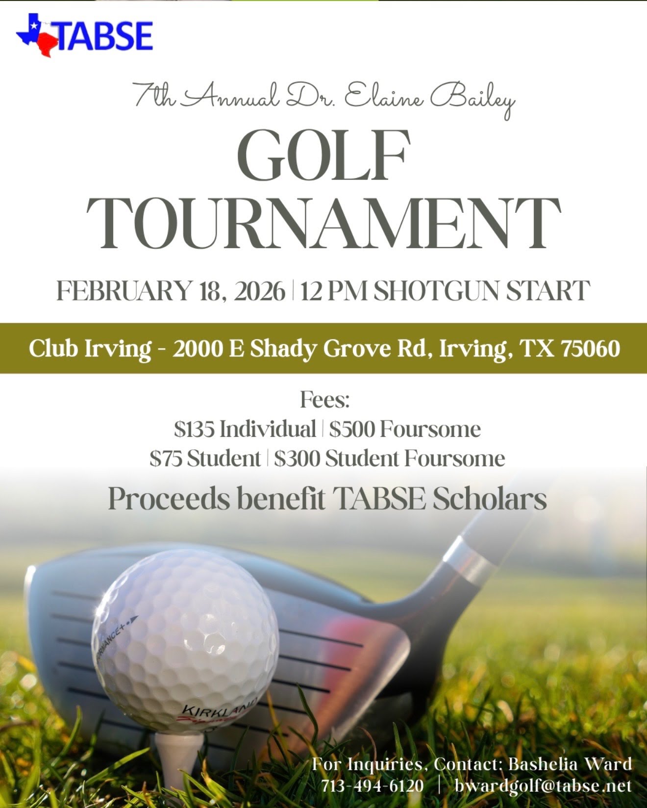 NABSE 7th Annual Golf Tournament
