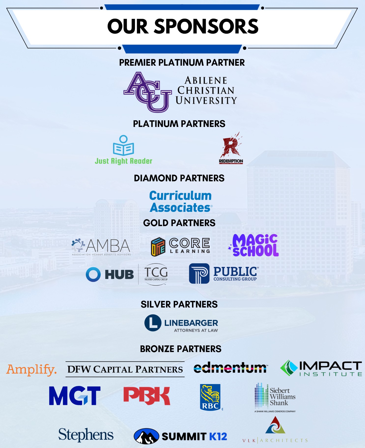 TABSE 2026 Conference Sponsors