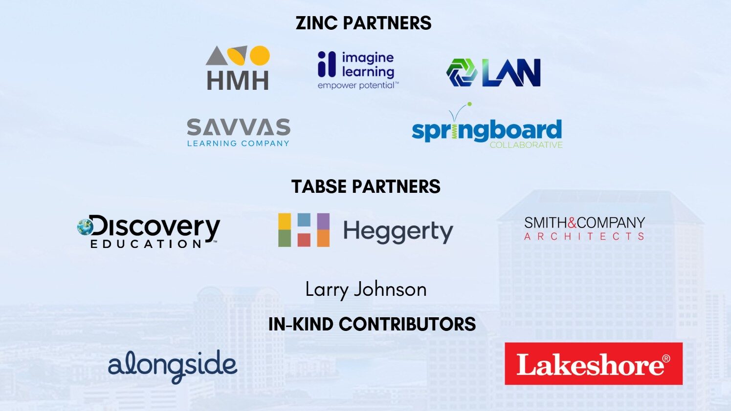 TABSE 2026 Conference Sponsors