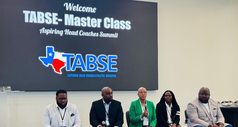 TABSE Master Class Aspiring Head Coaches Summit panel of Black educators