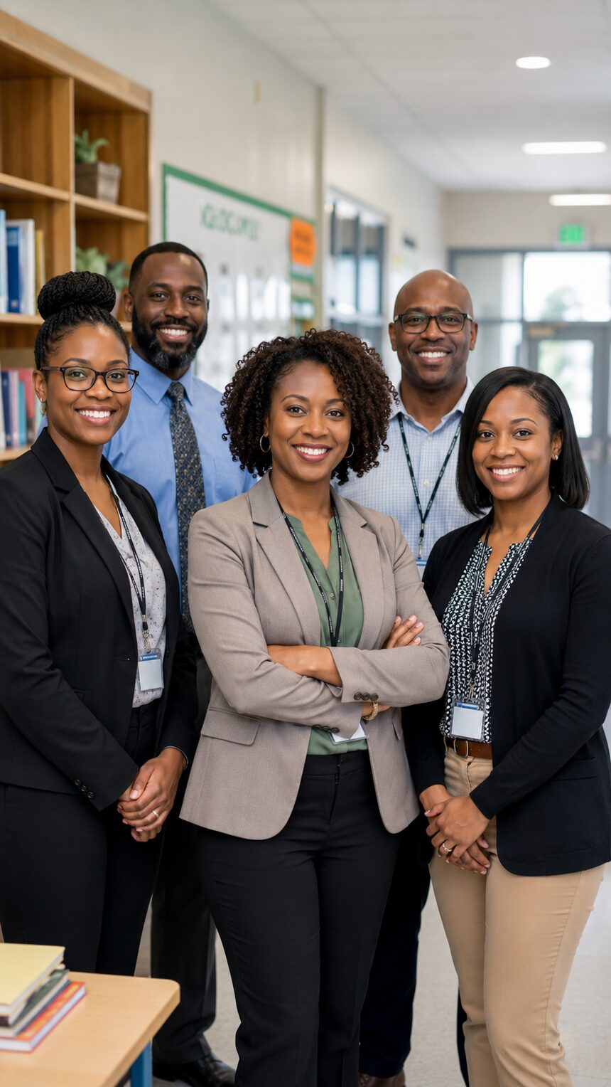 Texas Alliance of Black School Educators (TABSE) members and school leaders in Texas